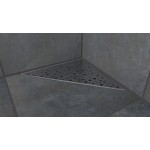 B-TRIANGL 25 Chrom Odtoková vpusť rohová