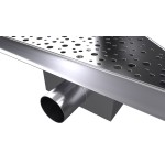 B-TRIANGL 25 Chrom Odtoková vpusť rohová