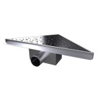 B-TRIANGL 30 Chrom Odtoková vpusť rohová