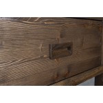 BRAND umyvadlová skříňka 80x73x50cm, mořený smrk