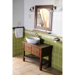 BRAND umyvadlová skříňka 100x73x50cm, mořený smrk