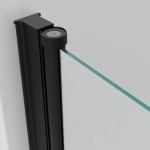 BETA COMBI BLACK 100x90 Grape Obdélníkový sprchový kout bez vaničky