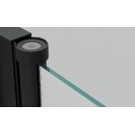 BETA COMBI II Black 90x90x90 Grape Sprchový kout nástěnný