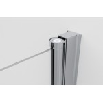 BETA COMBI Chrom 110x80 Clear Obdélníkový sprchový kout bez vaničky