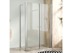 BETA COMBI Chrom 110x90 Clear Obdélníkový sprchový kout bez vaničky