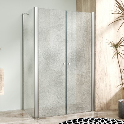 BETA COMBI Chrom 140x80 Grape Obdélníkový sprchový kout bez vaničky