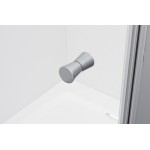 BETA Chrom 60 Čiré Sprchové dveře do niky dvoukřídlé