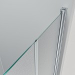 BETA COMBI Chrom 80x100 Grape Obdélníkový sprchový kout bez vaničky