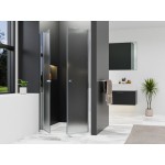 BETA Chrom 85 Grape Sprchové dveře do niky dvoukřídlé