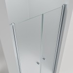 BETA Chrom 85 Grape Sprchové dveře do niky dvoukřídlé