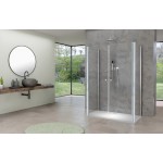 BETA COMBI II Chrom 90x90x90 Čiré Sprchový kout nástěnný