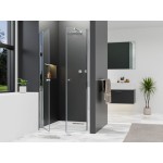 BETA Chrom 95 Čiré Sprchové dveře do niky dvoukřídlé