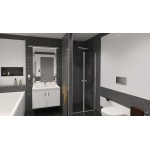 BETA 103 Grape Well Sprchové dveře do niky dvoukřídlé