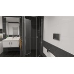 BETA 93 Čiré Well Sprchové dveře do niky dvoukřídlé