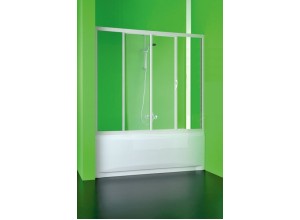 VASCA MAESTRO DUE 140 - 130 x 150 sklo Vanová zástěna