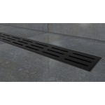 C-DRAINWELL 70 Black Odtokový podlahový žlab, kostky