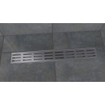 C-DRAINWELL 70 Chrom Odtokový podlahový žlab, kostky