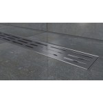 C-DRAINWELL 70 Chrom Odtokový podlahový žlab, kostky