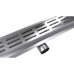 C-DRAINWELL 70 Chrom Odtokový podlahový žlab, kostky