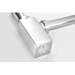 Umyvadlový sifon 5/4", odpad 32mm hranatý, chrom