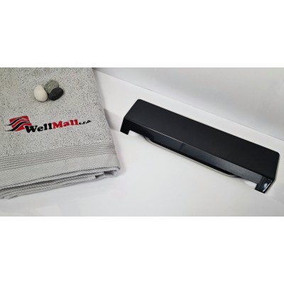 Krytka k vaničkovému sifonu Hard - černá lesk