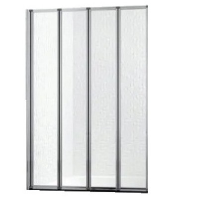 DANCE 4 Vanová zástěna čtyřdílná skládací 80x140