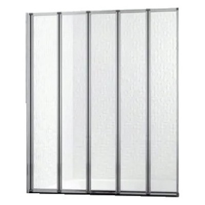 DANCE 5 Vanová zástěna pětidílná skládací 120x140