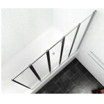 DANCE 5 Vanová zástěna pětidílná skládací 120x140