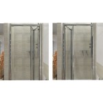 DELTA 110 Clear Well Sprchové dveře zalamovací