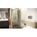 DELTA 110 Clear Well Sprchové dveře zalamovací