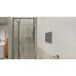 DELTA 110 Clear Well Sprchové dveře zalamovací