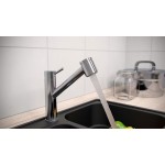 LISSA LONG Vodovodní baterie s výsuvnou sprškou