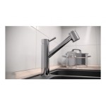 LISSA LONG Vodovodní baterie s výsuvnou sprškou