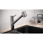 LISSA LONG Vodovodní baterie s výsuvnou sprškou