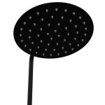 EAST Black Sprchový set s termostatickou baterií - kulatý- černý