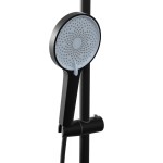 EAST Black Sprchový set s termostatickou baterií - kulatý- černý