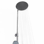 EAST Chrom Sprchový set s termostatickou baterií - kulatý