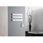 ELVIS elektrický sušák ručníků 457x342x55 mm, 50 W, bílá