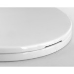 ESMERALDA WC sedátko, Soft Close, bílá