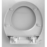 ESMERALDA WC sedátko, Soft Close, bílá