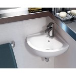 LUIGI keramické umývátko rohové 34x34 cm, bílá