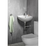 LUIGI keramické umývátko rohové 34x34 cm, bílá