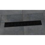 G-DRAINWELL 50 Black Odtokový podlahový žlab, řecko