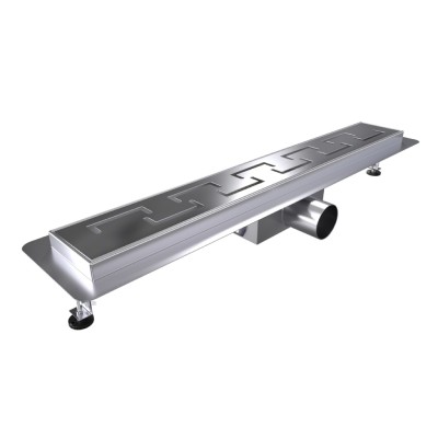 G-DRAINWELL 60 Chrom Odtokový podlahový žlab, řecko