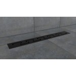 G-DRAINWELL 70 Black Odtokový podlahový žlab, řecko