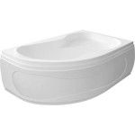 CIDLINA 150 vana 150x105x45cm bez nožiček, pravá, bílá