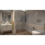 GAMA 130×190 cm Grape sprchové dveře do niky
