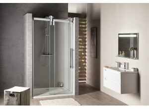 VOLCANO sprchové dveře 1500 mm, čiré sklo
