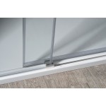 VOLCANO sprchové dveře 1500 mm, čiré sklo