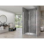 HANY 88-92 Čiré Sprchové dveře otevírací dvoukřídlé